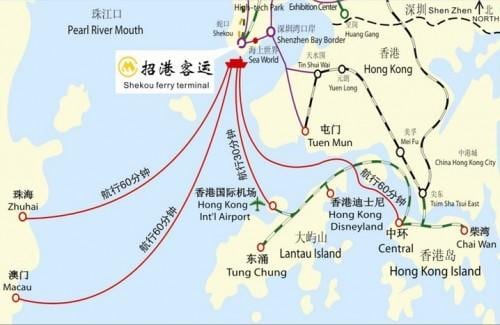 peta shekou terminal feri